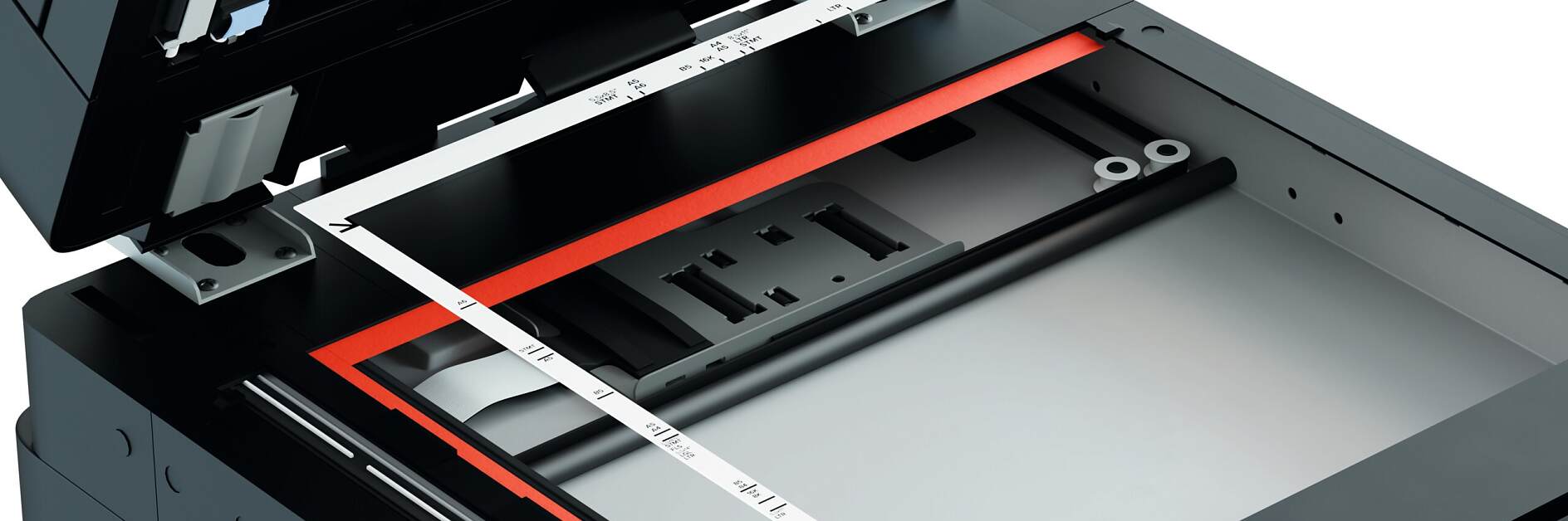 使用雙面膠帶，將文件標簽固定到玻璃。