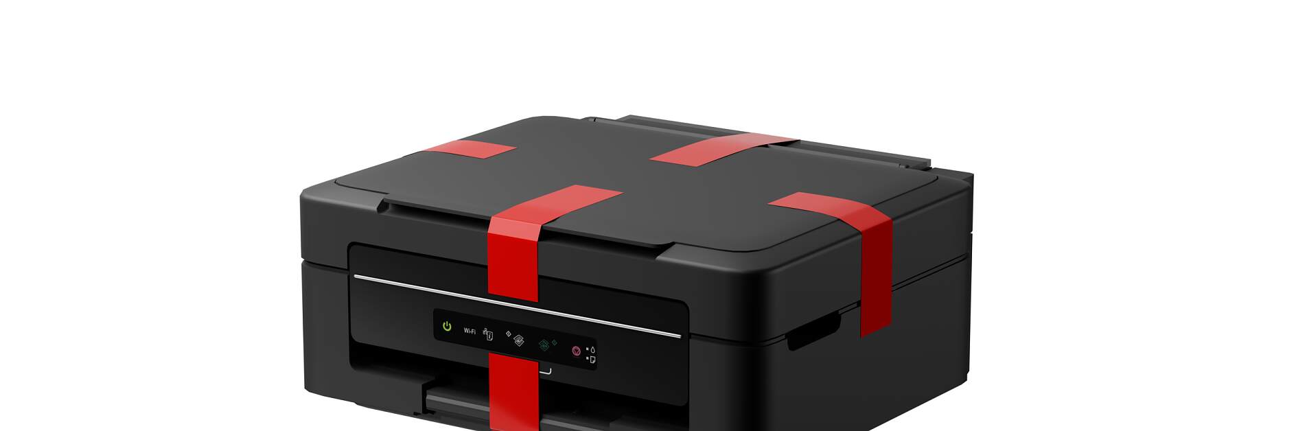 可使用膠帶避免運輸途中的損壞。