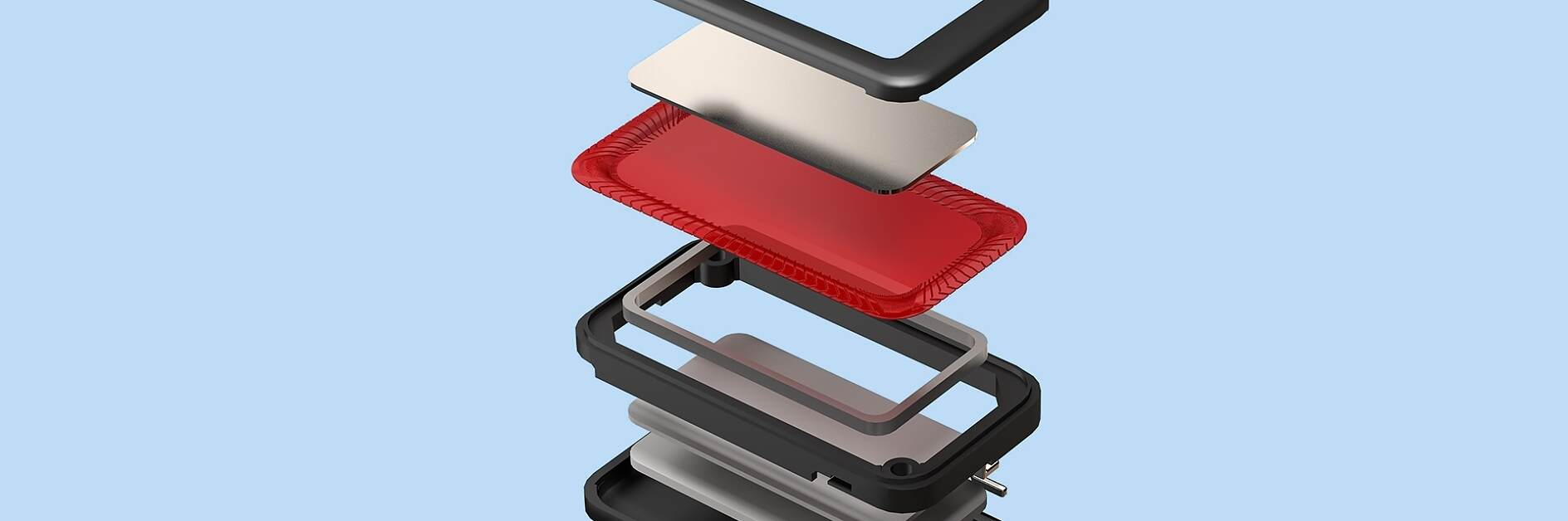 微型揚聲器 / 受話器爆炸圖